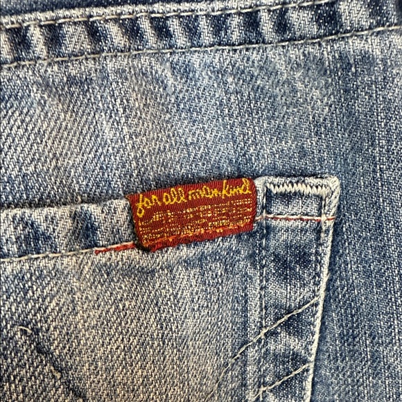 For All Mankind Classic Blue Denim Jeans - Picture 7 of 10